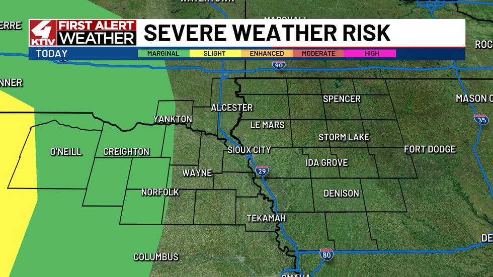 48624 Weather Storms likely Friday afternoon with severe weather and heavy rain possible