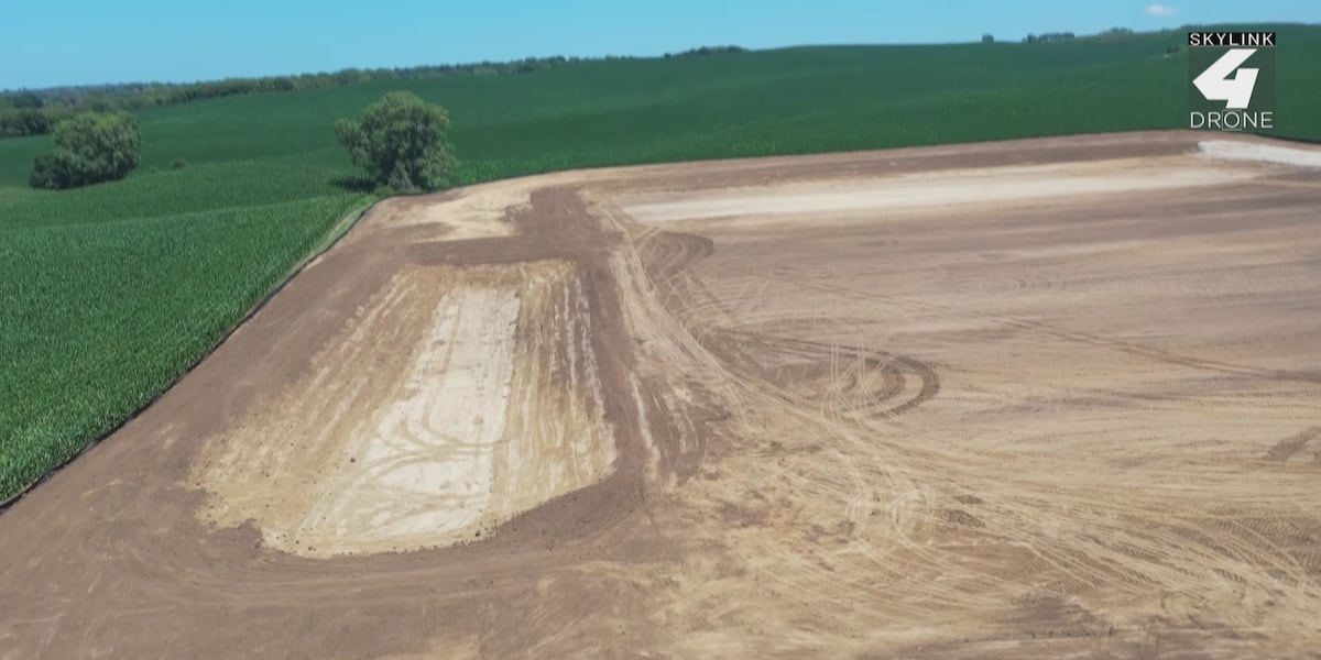 ‘Profit over people' - Residents raise concerns as hog waste site is being built in Monona County for unidentified company