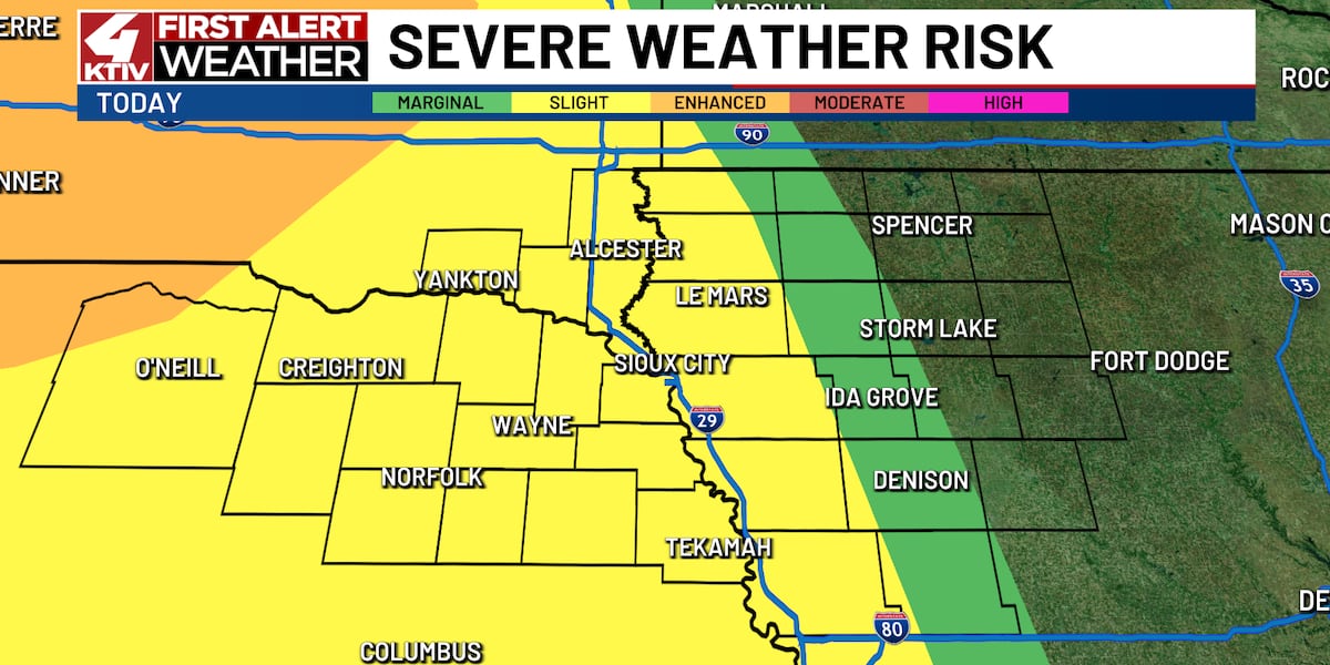 FIRST ALERT: Strong to severe storms and heavy rain possible through Friday night