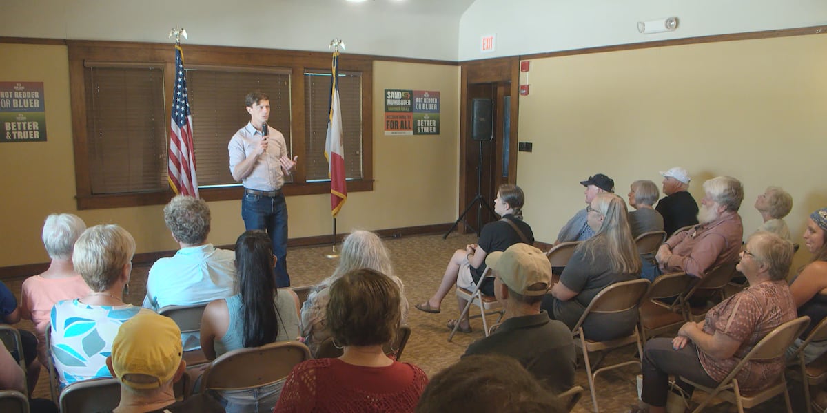 Rob Sand brings gubernatorial campaign to Monona County, IA