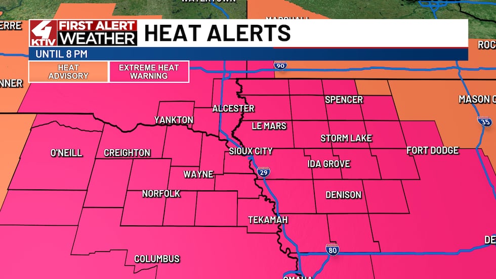 Heat alerts