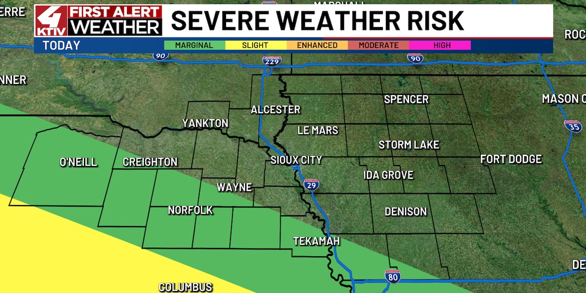 Rain chances increase for Father's Day weekend