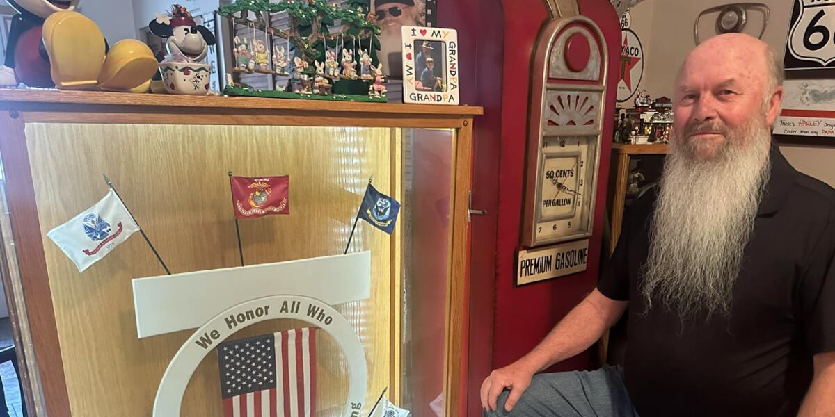 Hinton man builds veteran memorial, wants to find permanent home for display