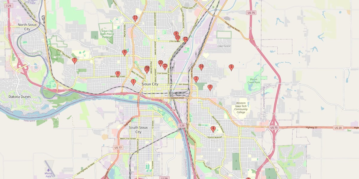 Sioux City launches ‘Vacant to Vibrant' initiative to sell 20 city-owned vacant lots