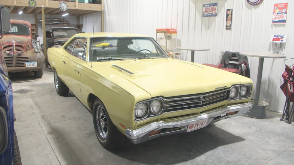 Brian Vanden Brink is cleaning up his garage, obtainting ready for Saturday's Northwest Iowa...