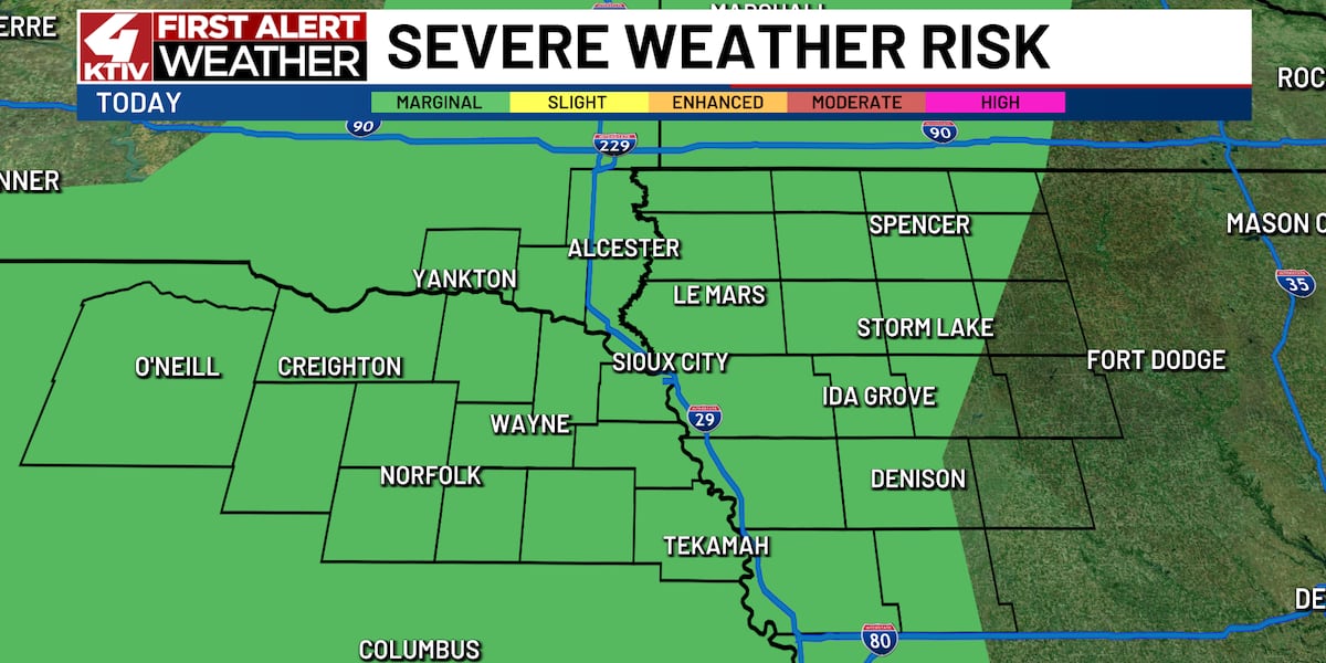 Thunderstorms possible into Tuesday night with big-time warming this weekend