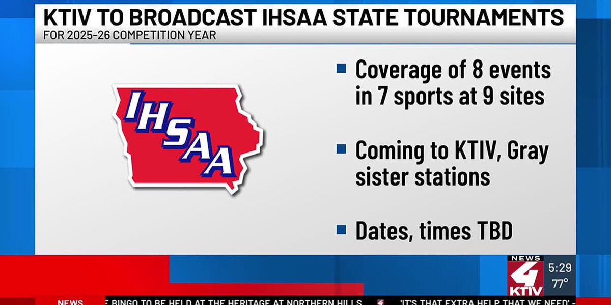 Ktiv KTIV to carry select Iowa high school state championships