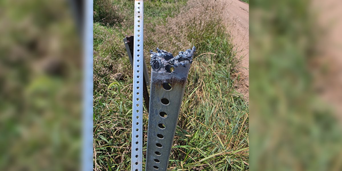 Signs are being stolen and destroyed in Northeast Nebraska - sheriff's office looking for answers