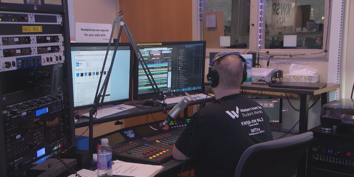 Western Iowa Tech Community College officially launches student-run FM radio station
