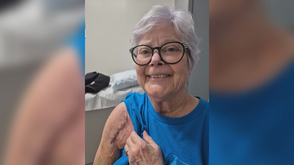 Sande Geidl had a severe fall at her daughter's house. Severely injured, she went to the ER at...