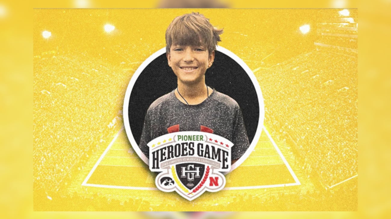 Jayce Reed Iowa Jayce Koob of Granville, IA to be honored at the Cornhuskers vs ...