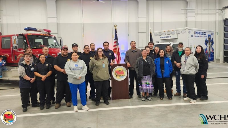 The Winnebago Tribe of Nebraska proudly celebrated the official opening of the new Cǭnį...