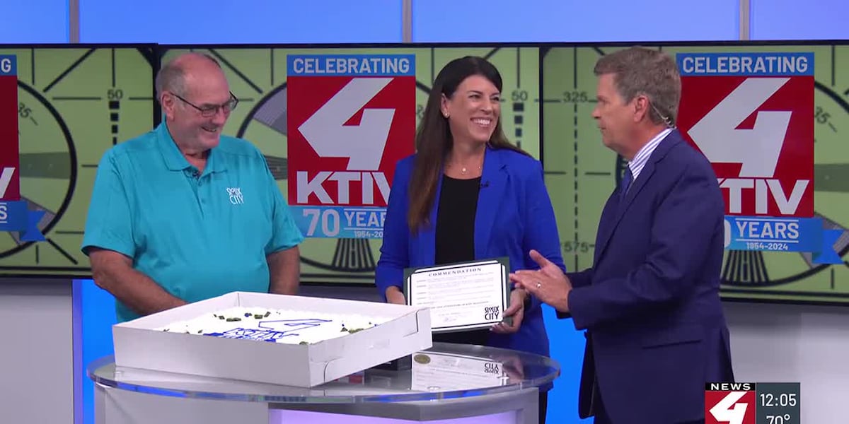 Ktiv KTIV receives commendation from Sioux City as we celebrate 70 years on ...