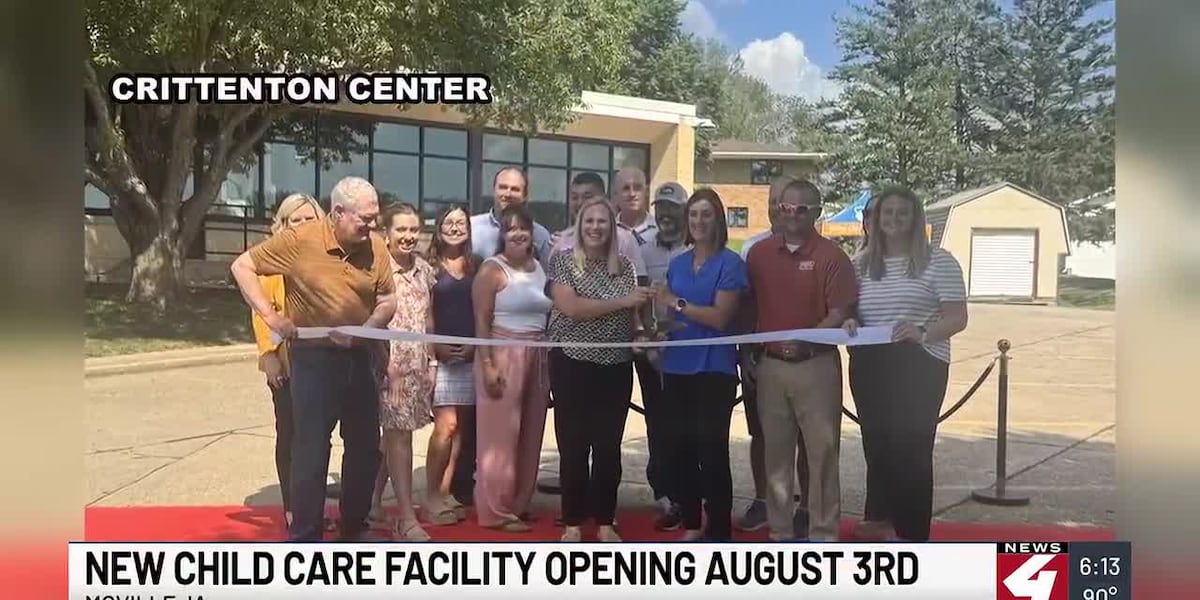 New Moville day care facility holds ribbon-cutting ahead of August opening