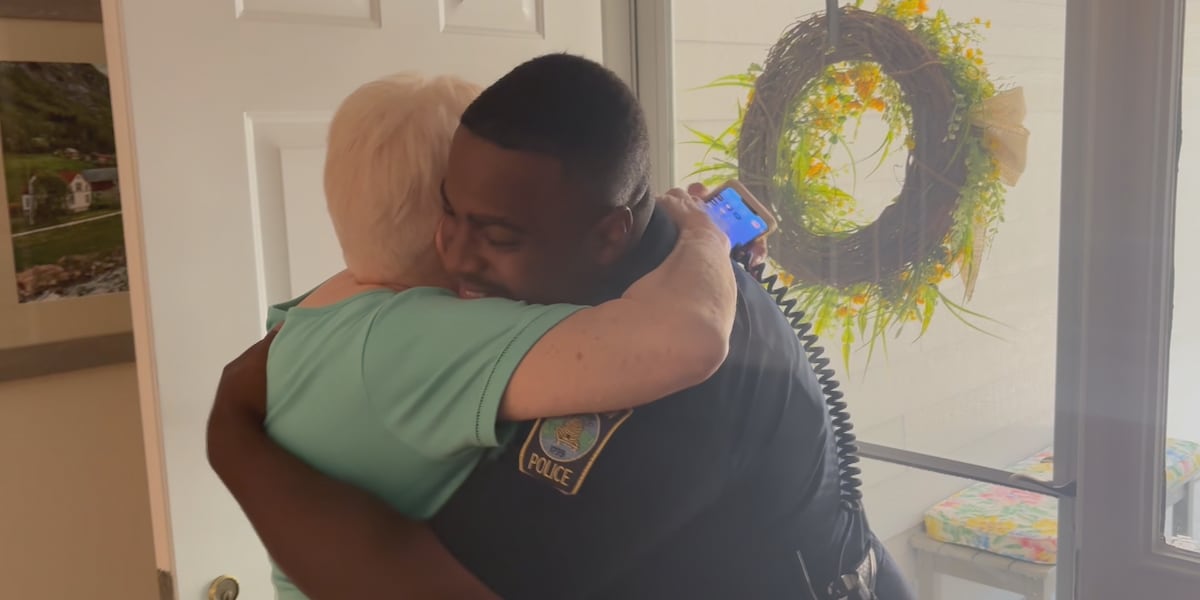 90-year-old reunites with officer who kept her from losing nearly $10,000 to crypto scam