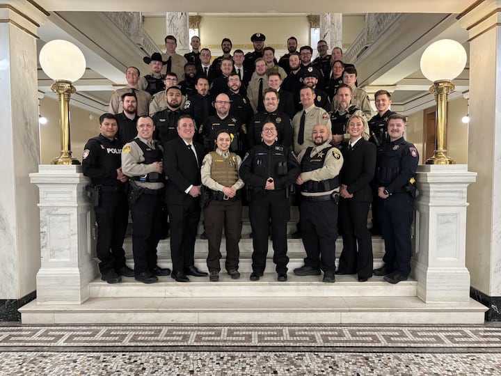 Ceremony in South Dakota to celebrate the 200th Law Enforcement ...