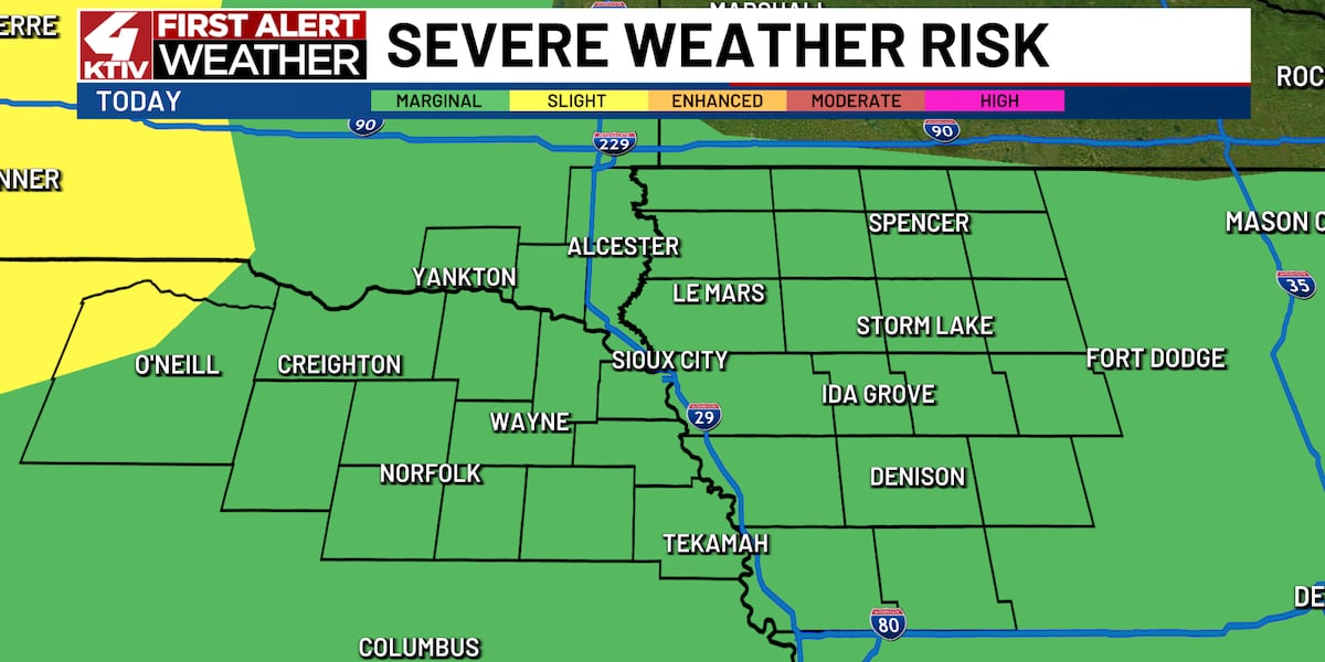 More storm chances this week with a more widespread rain looking likely