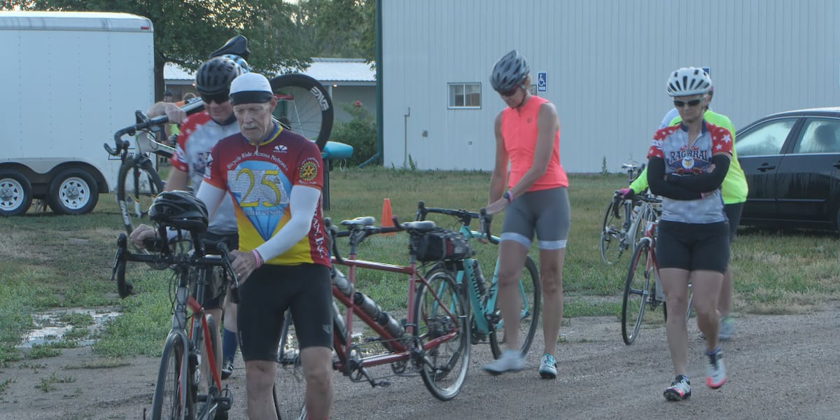 Tour de Nebraska bicycle ride begins five-day route in Hartington