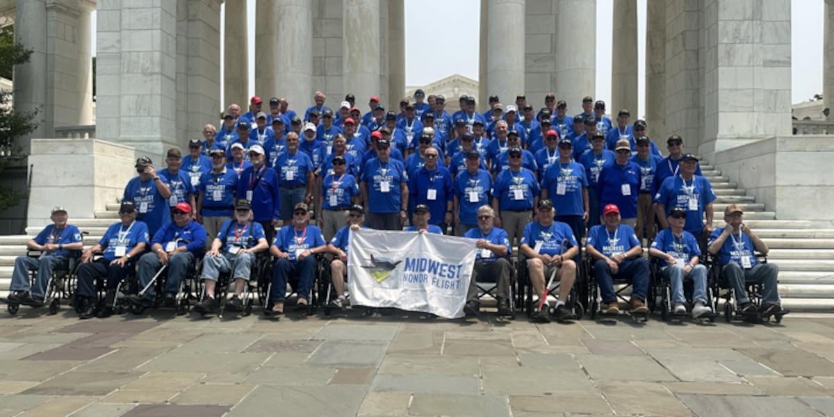 Midwest Honor Flight Mission 26: A collection of moments and memories