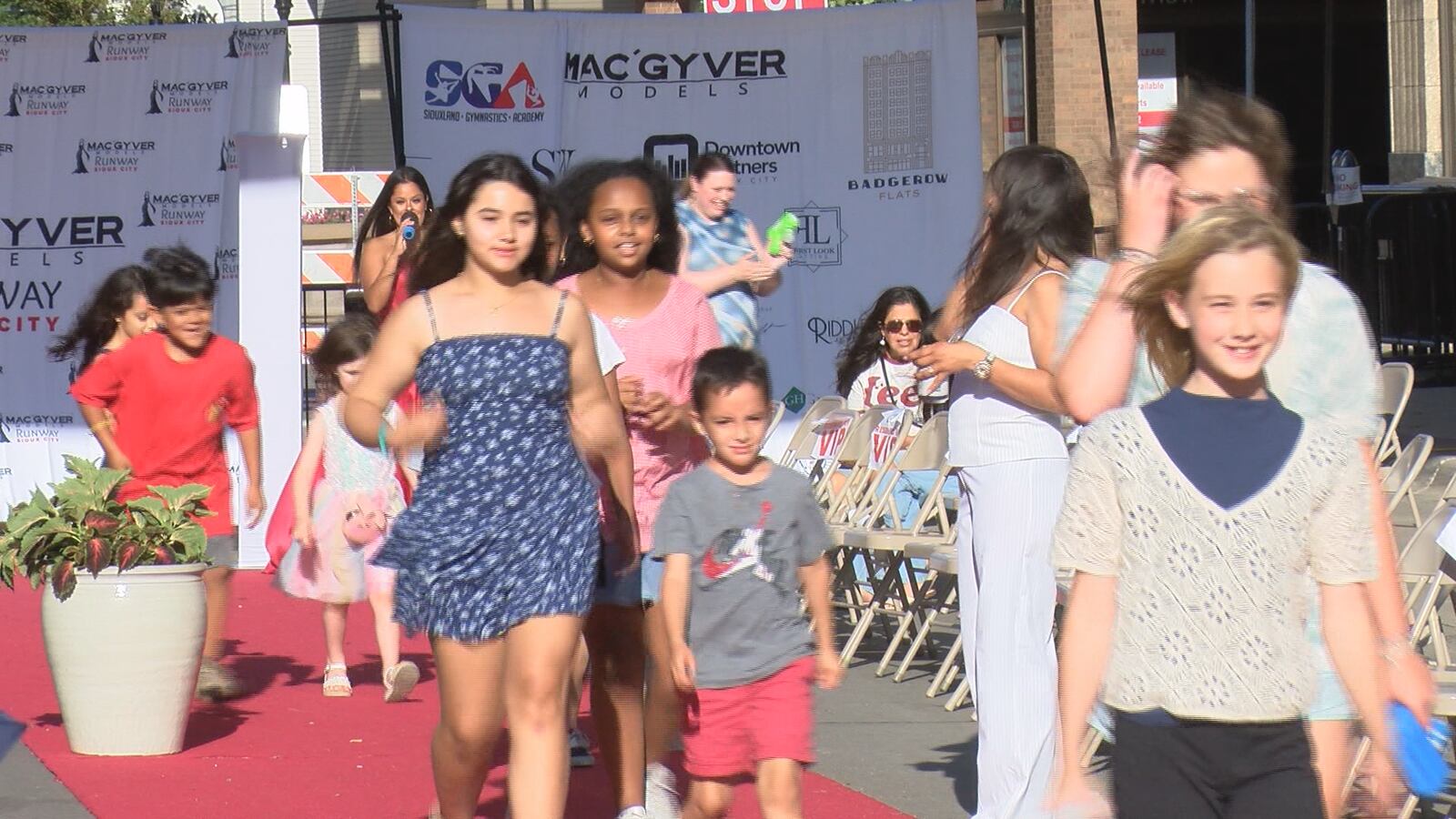 Models strut their stuff at Sioux City Runway over the weekend