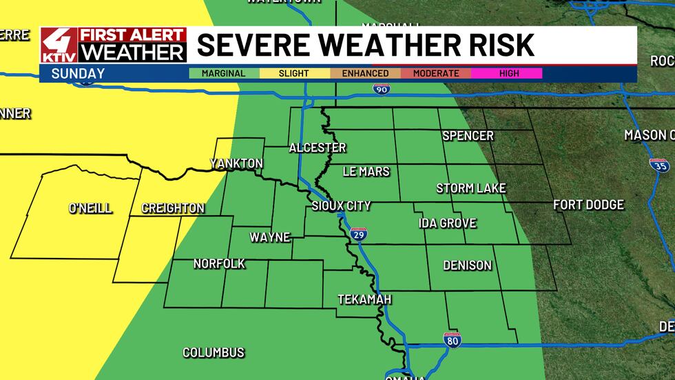 FIRST ALERT: Several days of active weather ahead