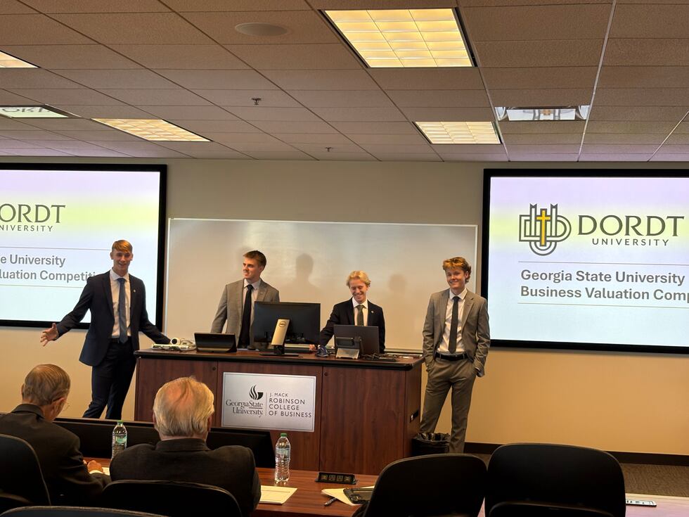 Only five teams advance to the finals, according to Dordt University.