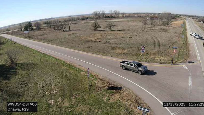 IA 175 just west of Onawa has been closed after a crash on Thursday morning.