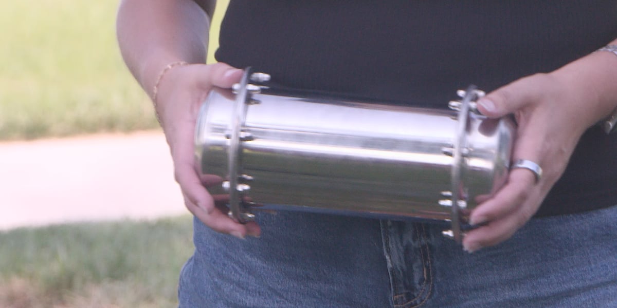 A telephone company buries time capsule to commemorate 70 years of service