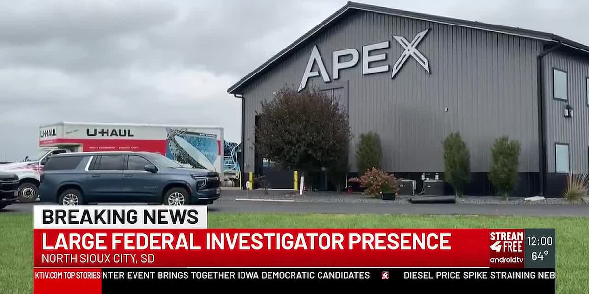 Ktiv U.S. Postal Inspection Service raids North Sioux City business, Dakota ...