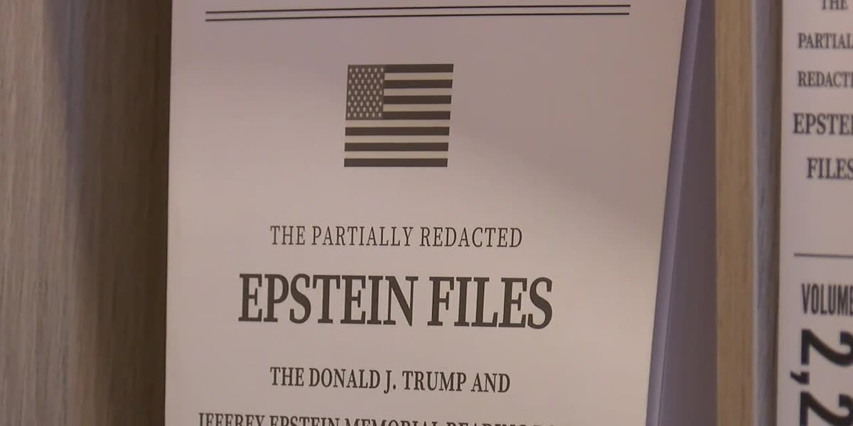 Survivors bring Epstein files exhibit to Des Moines, call for accountability