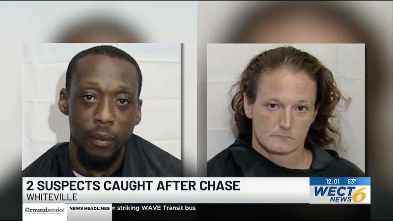 The Whiteville Police Department (WPD) arrested two people Monday after an alleged...